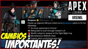 ¡Nueva actualización 17.0.2! Correcciones y otros ajustes IMPORTANTES | Apex Legends ARSENAL