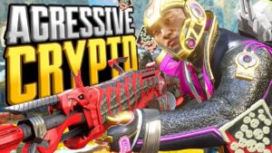 SOLO Crypto AGRESSIVE 20 KILLS Apex Legends Gameplay Season 17