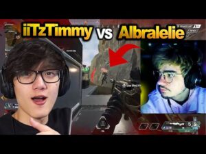 TSM Albralelie team vs *NEW* iiTzTimmy team in ALGS SCRIMS!! LAST 2 SQUAD!!