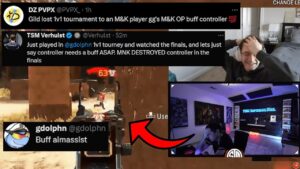 TSM ImperialHal & BIG E reacts to NRG Gild LOSING to MnK player in Gdolpn 1v1 Tourney!