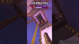 1V5 MAGGIE ZIPLINE | Apex Legends Shorts