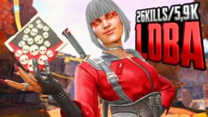 AMAZING Loba 26 KILLS and 5,900 Damage Apex Legends Gameplay