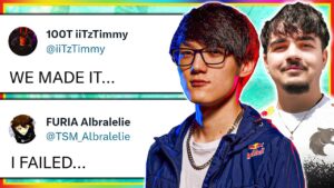 Albralelie Makes EMOTIONAL Response after NOT QUALIFYING for CHAMPS... TIMMY First LAN?! ALGS News