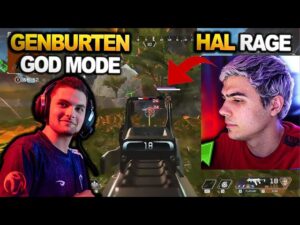 DZ Genburten wiped out TSM Imperialhal team with NEMESIS in ALGS SCRIMS!! IMPERIALHAL RAGE!!