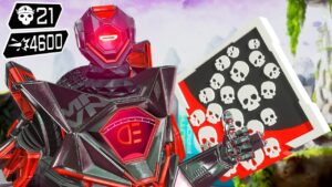 PATHFINDER 21 KILLS & 4600 DAMAGE IN INTENSE GAME (Apex Legends Gameplay)