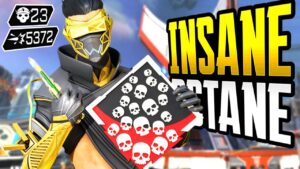 SOLO INSANE OCTANE 23 KILLS & 5372 IN INTENSE GAME (Apex Legends Gameplay)