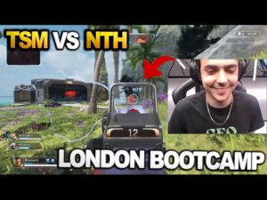 TSM Imperialhal team FOUGHT 3v3  with the NTH team in LONDON bootcamp.. ( apex legends )