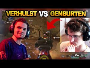 TSM Verhulst vs DZ Genburten in ALGS SCRIMS!! LAST 2 SQUAD - ( apex legends )