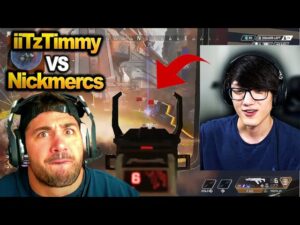 iiTzTimmy team vs Nickmercs team in ALGS SCRIMS!! ( apex legends )