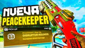 LA PEACEKEEPER con DISRUPTOR ROUNDS ESTA SUPER ROTA en APEX LEGENDS