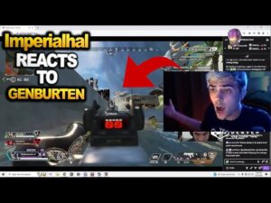 TSM ImperialHal Impressed By Genburten Insane Clutch - HAL REACTS ( Apex legends )