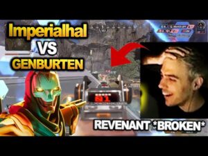 TSM Imperialhal wiped out DZ Genburten ( ALGS CHAMP ) with REVENANT & R99 in APEX LEGENDS SEASON 18!