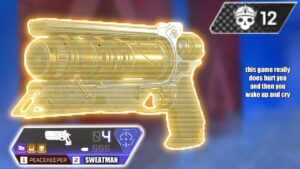 sweaty wingman coz this game makes me insane in apex legends