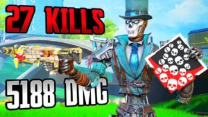 AMAZING 27 KILLS & 5188 DMG GAME WITH REVENANT (Apex Legends Gameplay)