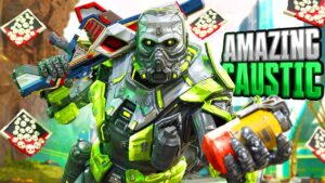 Caustic is AMAZING 27 KILLS and 4,800 Damage Apex Legends Gameplay Season 18