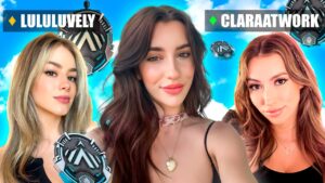 RANKED GRIND WITH CLARAATWORK & LULULUVELY (Apex Legends)