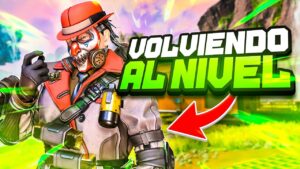 RECUPERANDO EL NIVEL CON CAUSTIC en APEX LEGENDS
