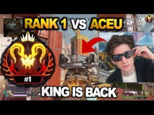 ACEU team vs RANK 1 team in ranked | ACEU KING IS BACK ( apex legends )