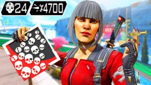 AMAZING LOBA 24 KILLS & 4700 DAMAGE GAME (Apex Legends Gameplay)