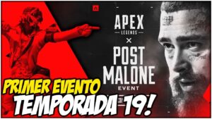 ¡Nuevo y primer evento COLABORACIÓN anunciado! Post Malone x Apex Legends SEASON 19