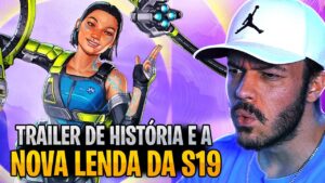 SEASON 19: Nova Lenda CONDUIT e REAGINDO ao TRAILER de HISTÓRIA! | APEX LEGENDS
