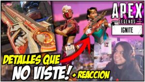 ¡Skins de la nueva temporada REVELADAS, novedades y mas! Análisis y Reacción | Apex Legends IGNITE