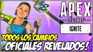 ¡Todas las novedades de la nueva temporada "IGNITE" de Apex Legends! Aun falta mas...