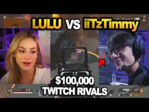 iitztimmy vs lululuvely in LAST 2 SQUAD $100,000 TWITCH RIVALS!! ALL STREAMERS POV