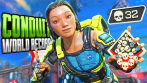 Conduit WORLD RECORD 32 KILLS and 6,000 Damage INSANE! Apex Legends Gameplay Season 19