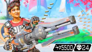 RAMPART 24 KILLS & 5500 DAMAGE WAS INSANE (Apex Legends Gameplay)
