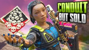 SOLO Conduit 21 KILLS and 5,000 Damage Apex Legends Gameplay Season 19