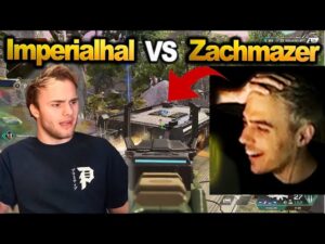 TSM Imperialhal team vs Zachmazer team in algs scrims.. MAZERMOMENT!! ( apex legends )