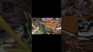 ピースキーパー強すぎ1vs3 [Apex legends] #shorts