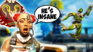PRO PATHFINDER SHOCKS THE #1 LIFELINE.. (Apex Legends)