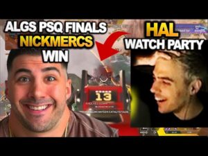 TSM Imperialhal watches how Nickmercs wins ALGS PSQ FINALS ( apex legends )