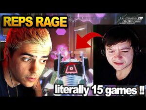 TSM Reps has raged for the first time in algs scrims ( apex legends )
