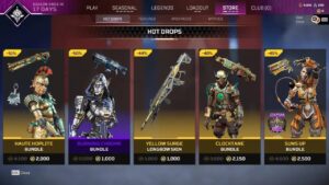 Apex Legends New Update Today & Hot Drop Store Scam