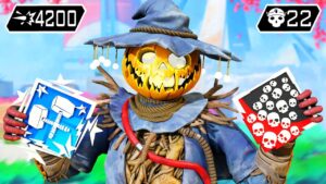 BLOODHOUND 22 KILLS & 4200 DAMAGE WITH HEIRLOOM (Apex Legends Gameplay)