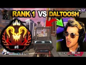 Daltoosh team vs RANK 1 team in rank!! BOCEK BOW META!! ( apex legends )