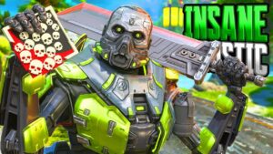 INSANE Caustic 28 KILLS and 5,600 Damage Apex Legends Gameplay Season 19