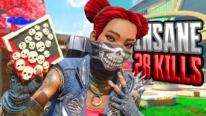 INSANE Lifeline 28 KILLS and 4,900 Damage Apex Legends Gameplay Season 19