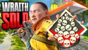 Wraith SOLO and SWORD 22 KILLS & 5,200 Damage Apex Legends Gameplay Season 19