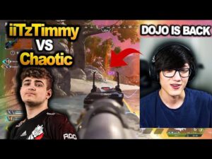 iiTzTimmy team vs Chaoticmuch team in algs scrims!! DOJO IS BACK!! ( apex legends )