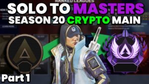 CRYPTO MAIN Solo Queue to Masters in Season 20 Apex Legends - Part 1