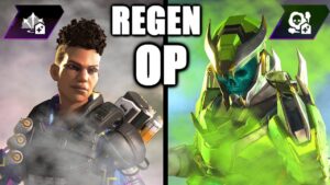 Caustic & Bangalore HP Regen is Stupidly OP in apex legends