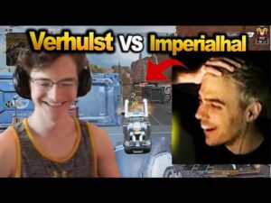 TSM Imperialhal vs Verhulst in ranked!! 1 GAMES 2 FOUGHT ( apex legends )