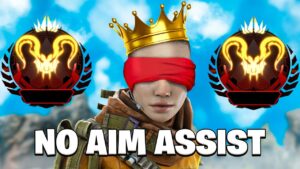 This Apex Predator Plays WITHOUT AIM ASSIST... so we tested his skills