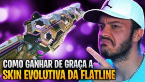 Tutorial de COMO GANHAR DE GRAÇA a SKIN EVOLUTIVA da FLATLINE! | APEX LEGENDS