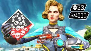 AMAZING CATALYST 23 KILLS & 4000 DAMAGE GAME (Apex Legends Gameplay Season 20)