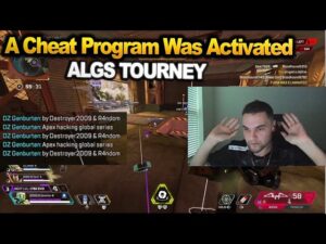 Genburten getting hacked.. Cheat Program Detected During Genburten ALGS Tournament Livestream!